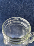 Set Of 4 Mason Jar Glass Tumbler Cup w/Chalk Board Label And Markers