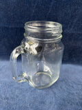 Set Of 4 Mason Jar Glass Tumbler Cup w/Chalk Board Label And Markers