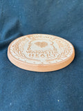 Hill Designs “Bread Warmer Warms the Heart” Terra Cotta Stone Trivet