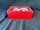 Pair Of Colonial Williamsburg Red and White Townscape Toile Mugs (2 Sets Available, Priced Individually)