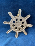 Ships Wheel & Anchor Cast Iron Metal Door Knocker