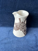 Signed Bruno Kark Giraffe Pottery Pitcher