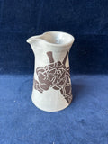 Signed Bruno Kark Giraffe Pottery Pitcher