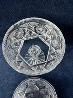 Crystal Compote Dish With Lid