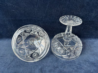 Crystal Compote Dish With Lid