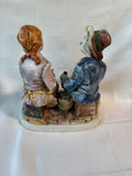 Capodimonte Porcelain Couple Figurine *Read Description*