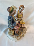 Capodimonte Porcelain Couple Figurine *Read Description*