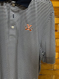 Cutter & Buck Virginia Cavaliers Polo Shirt Mens Size Large Navy Stripe - WAHOOWA