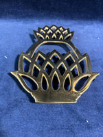 Virginia Metalcrafters Pineapple Brass Trivet