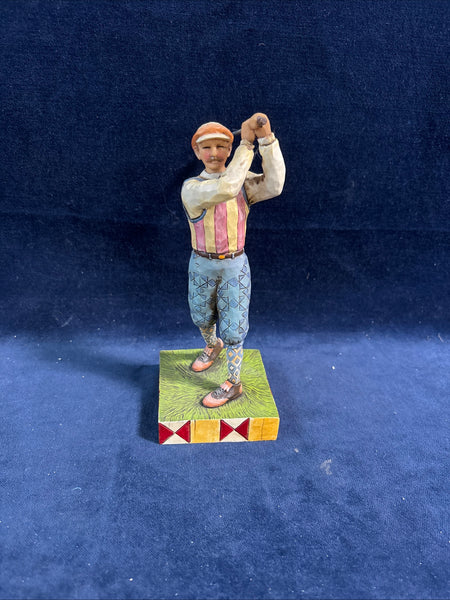 Jim Shore Heartwood Creek Golfer Figurine