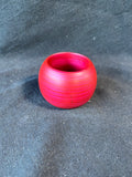 Set Of 8 Maroon Napkin Rings