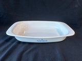 Corning Ware Blue Cornflower Roaster