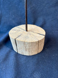 Handcrafted Wooden Shorebird Sculpture