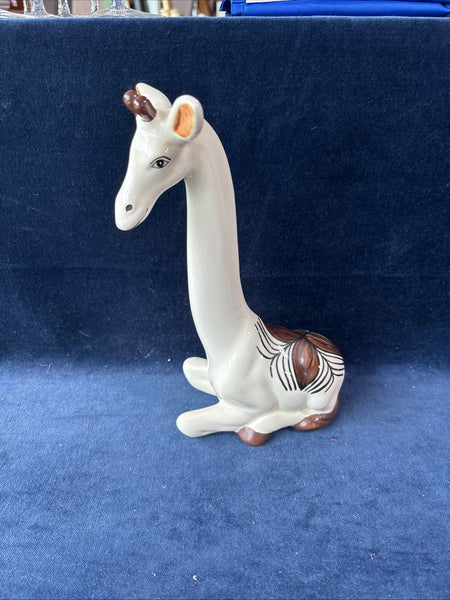 Porcelain Giraffe Figurine