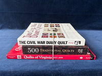 Books On Quilts Lot (3)