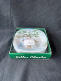 Set Of 6 Snowman Melamine Hors D’oeuvre Plates