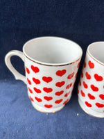 Pair Of Heart Mugs
