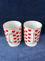 Pair Of Heart Mugs