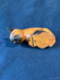 Wooden Cat Figurine