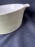 Avocado Green Corning Ware 2 1/2 Quart Casserole with Out Lid