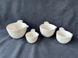Set Of 4 Rae Dunn Ceramic Measuring Cups