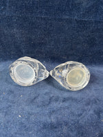 Glass Swan Salt And Pepper Shaker Set