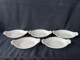 Set Of 5 California USA Oven-Proof-Bakeware Dishes Au Gratin Handles *Read Description*