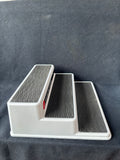 Set Of 3 Copco Non-Skid 3-Tier Spice Pantry Kitchen Cabinet Organizer