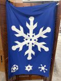 Large Snowflake Decorative Flag