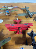 Diecast Toy Airplanes Lot of 9