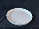 IKEA Ceramic White Quiche Baking Dish