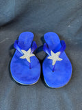 Aerosoles Women’s Size 8M Starfish Blue Flip Flop Sandals (A)