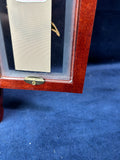 Jewelry Cabinet With Etched Glass And Drawers *Read Description*