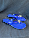 Aerosoles Women’s Size 8M Starfish Blue Flip Flop Sandals (A)