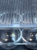 3-Piece Lot Of Clear Kitchen Storage Organizers
