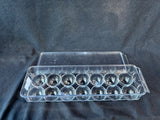 3-Piece Lot Of Clear Kitchen Storage Organizers