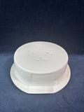 Avon White Cheese Brie Baker Ceramic Serving Dish Container
