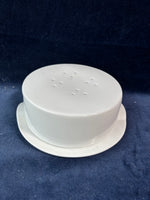 Avon White Cheese Brie Baker Ceramic Serving Dish Container