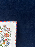 Wall Hanging Floral Ceramic Tile *Read Description*