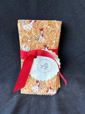 Set Of 8 Wine & Dine Design Whimsy Table Chicken Cloth Napkins