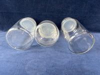 Set Of 3 Glass Storage Containers
