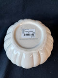 Pair Of White Harvest Pumpkin Bowl With Lids