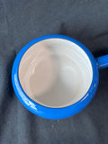 Dansk Kobenstyle Enamelware - Blue Fondue Pot *Read Description*