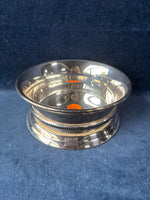 Silver-Plated Wine Bottle Coaster