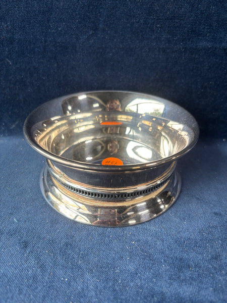 Silver-Plated Wine Bottle Coaster