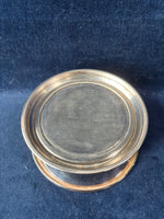 Silver-Plated Wine Bottle Coaster