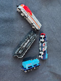 Lot Of Hallmark Train Keepsake Ornaments (B)(5)