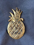 Brass Pineapple Hospitality Wall Decor Plaque 1984