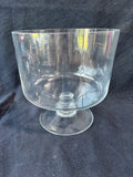 Clear Glass Trifle Dish *Read Description*