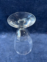 Set Of 3 Fostoria Footed Glasses